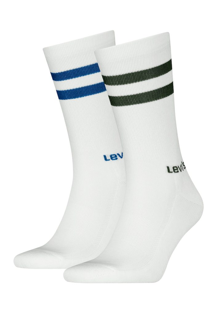 Set de sosete lungi unisex cu dungi -2 perechi-FEMEI/IMBRACAMINTE/Dresuri si sosete-IMBRACAMINTE/Dresuri si sosete