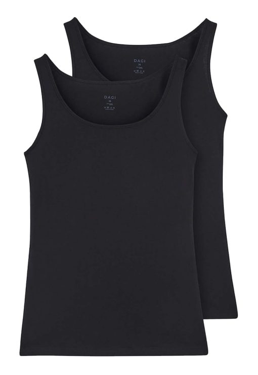 Set de top-uri de bumbac -2 piese-FEMEI/IMBRACAMINTE/Tricouri si maiouri-IMBRACAMINTE/Tricouri si maiouri