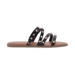 Slapi dama -  590559 - Piele ecologica - Negru --FEMEI/INCALTAMINTE/Papuci-INCALTAMINTE/Papuci