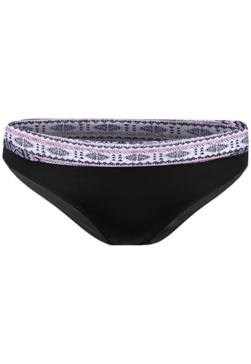 Slip de baie  Silicote Bottom - Negru/Roz - Femei --FEMEI/IMBRACAMINTE/Costume de baie-IMBRACAMINTE/Costume de baie