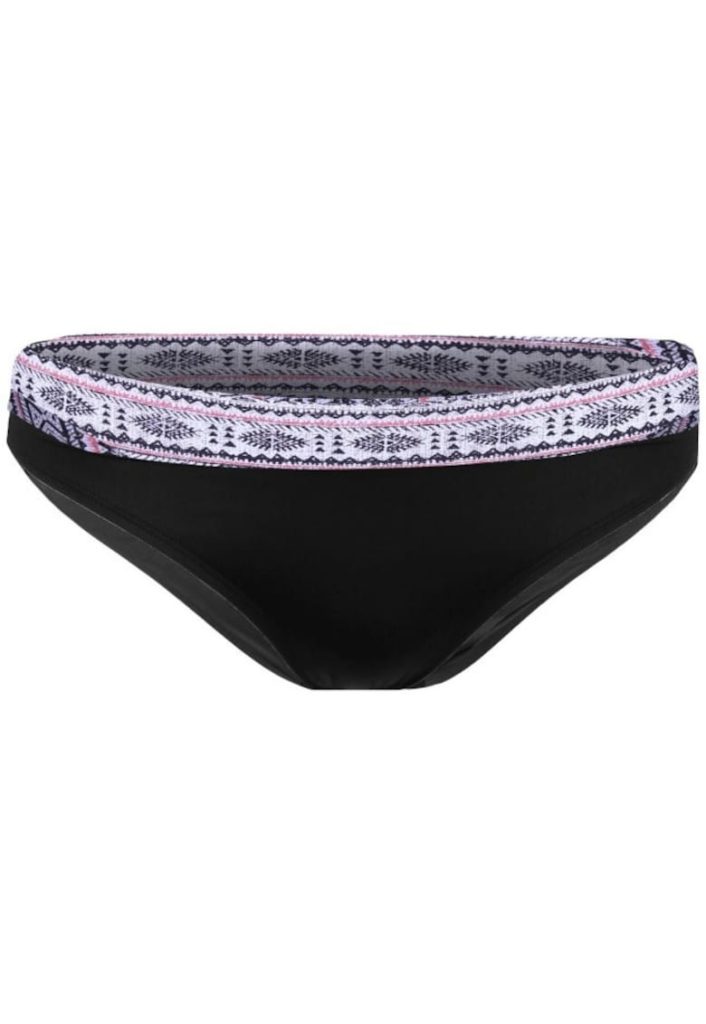 Slip de baie  Silicote Bottom - Negru/Roz - Femei --FEMEI/IMBRACAMINTE/Costume de baie-IMBRACAMINTE/Costume de baie