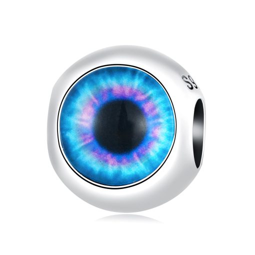 Talisman din argint Blue Dragon Eye-Talismane >> Talismane din Argint (toate)