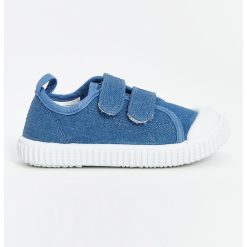 Tenisi din material textil cu velcro-BAIETI/INCALTAMINTE/Pantofi clasici-INCALTAMINTE/Pantofi clasici