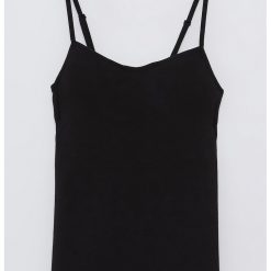 Top de bumbac cu barete ajustabile-FEMEI/IMBRACAMINTE/Tricouri si maiouri-IMBRACAMINTE/Tricouri si maiouri