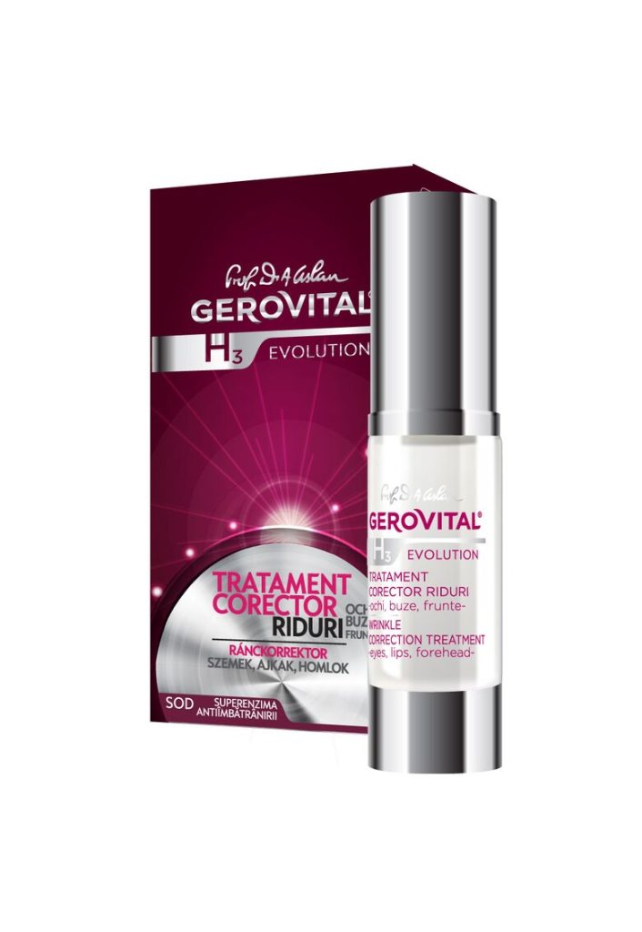 Tratament corector pentru riduri  H3 Evolution - 15 ml-FEMEI/INGRIJIRE COSMETICA/Produse cosmetice-INGRIJIRE COSMETICA/Produse cosmetice