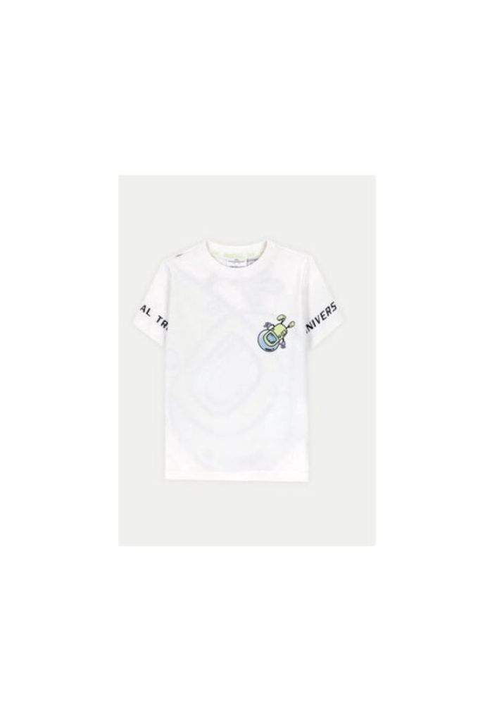 Tricou baieti -  304485237 - Bumbac - Alb-BAIETI/IMBRACAMINTE/Tricouri si maiouri-IMBRACAMINTE/Tricouri si maiouri