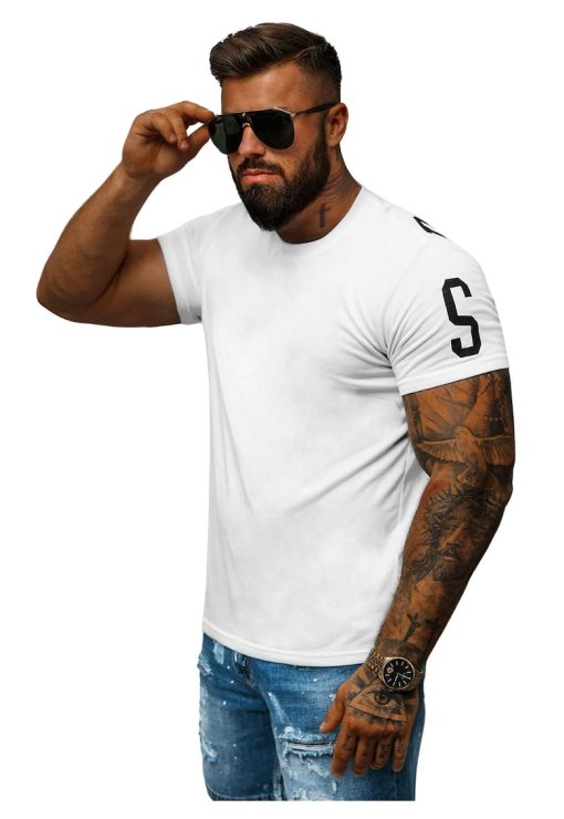 Tricou barbati  O/8T1260-BARBATI/IMBRACAMINTE/Tricouri si maiouri-IMBRACAMINTE/Tricouri si maiouri