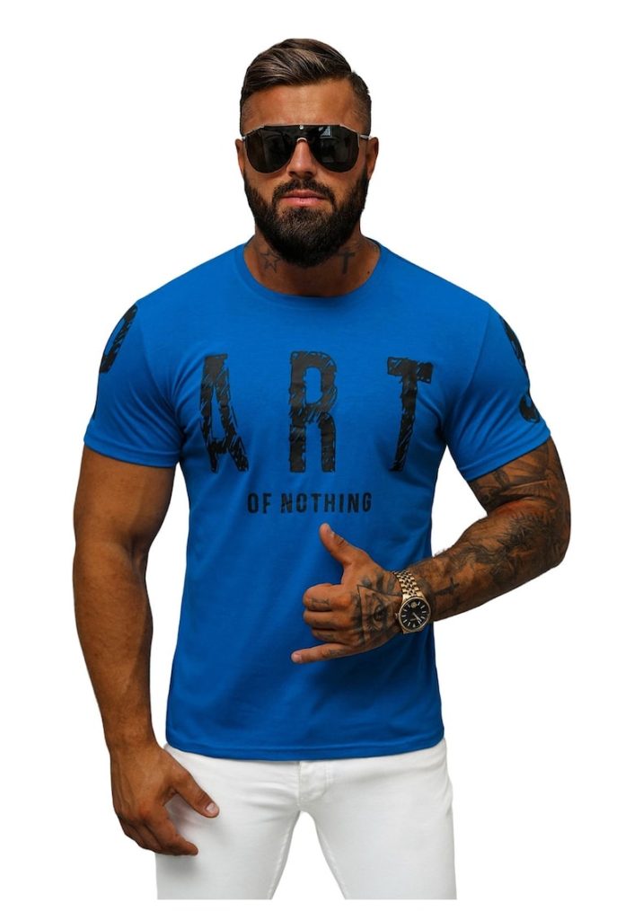 Tricou barbati  O/8T1263-BARBATI/IMBRACAMINTE/Tricouri si maiouri-IMBRACAMINTE/Tricouri si maiouri