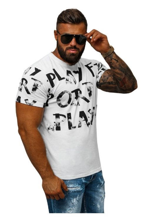Tricou barbati  O/8T1280-BARBATI/IMBRACAMINTE/Tricouri si maiouri-IMBRACAMINTE/Tricouri si maiouri