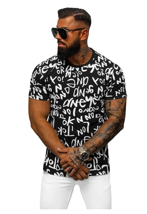Tricou barbati  O/T1268-BARBATI/IMBRACAMINTE/Tricouri si maiouri-IMBRACAMINTE/Tricouri si maiouri