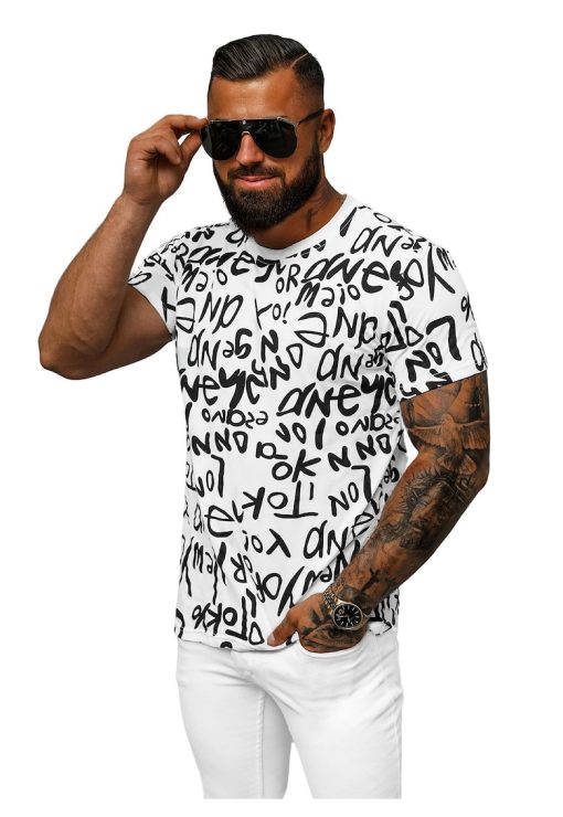 Tricou barbati  O/T1268-BARBATI/IMBRACAMINTE/Tricouri si maiouri-IMBRACAMINTE/Tricouri si maiouri