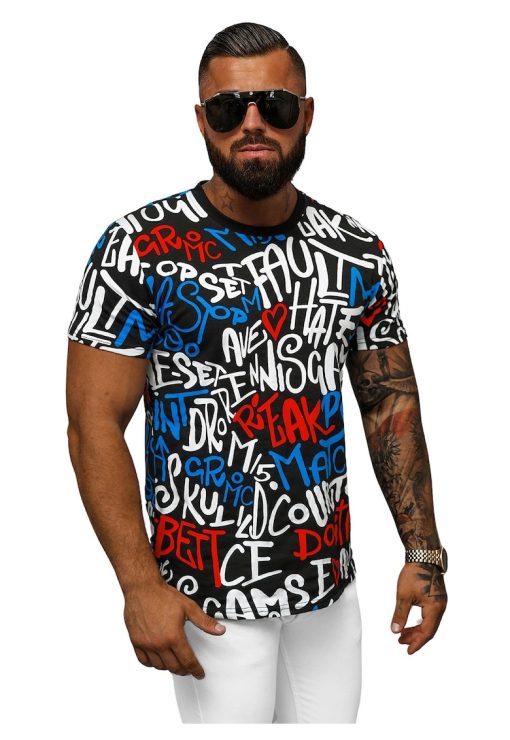 Tricou barbati  O/T1271-BARBATI/IMBRACAMINTE/Tricouri si maiouri-IMBRACAMINTE/Tricouri si maiouri
