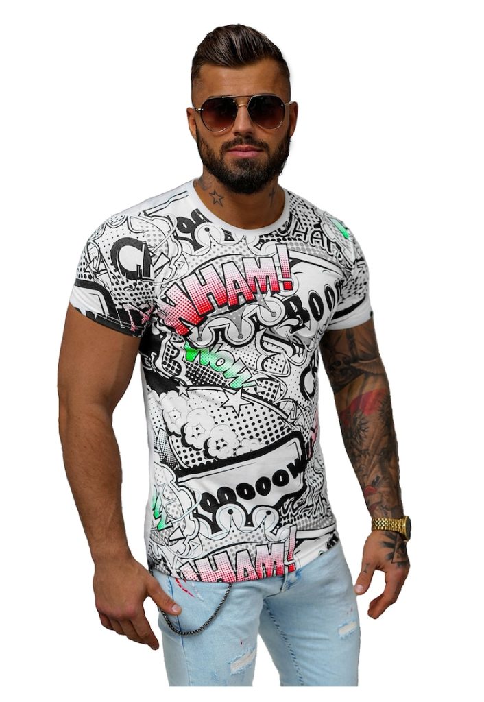 Tricou barbati  O/T137-BARBATI/IMBRACAMINTE/Tricouri si maiouri-IMBRACAMINTE/Tricouri si maiouri
