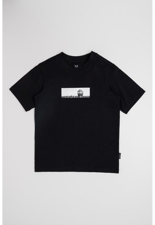 Tricou cu decolteu la baza gatului si imprimeu-BAIETI/IMBRACAMINTE/Tricouri si maiouri-IMBRACAMINTE/Tricouri si maiouri
