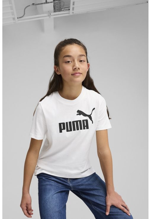 Tricou cu decolteu la baza gatului si imprimeu logo-FETE/IMBRACAMINTE/Tricouri si maiouri-IMBRACAMINTE/Tricouri si maiouri