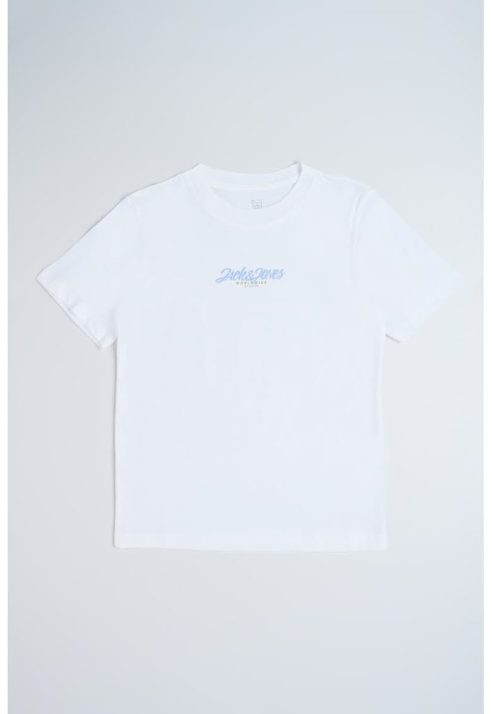 Tricou cu decolteu la baza gatului si imprimeu logo-BAIETI/IMBRACAMINTE/Tricouri si maiouri-IMBRACAMINTE/Tricouri si maiouri
