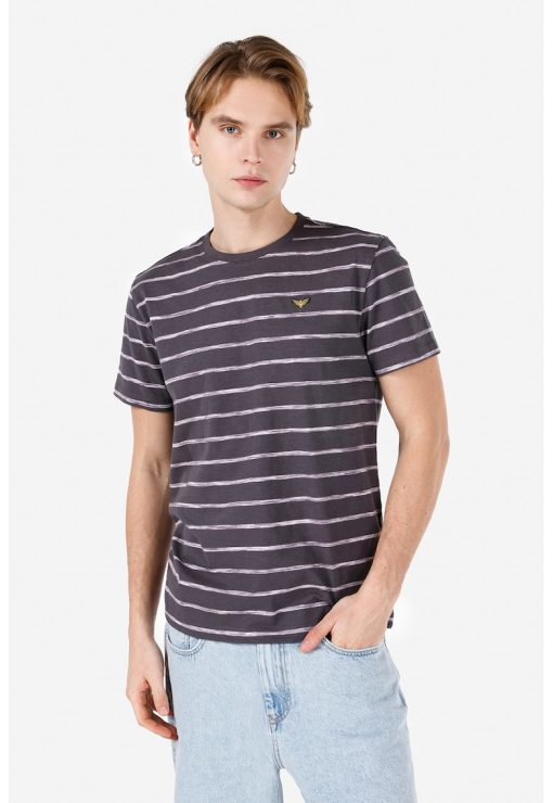 Tricou cu decolteu rotund-BARBATI/IMBRACAMINTE/Tricouri si maiouri-IMBRACAMINTE/Tricouri si maiouri