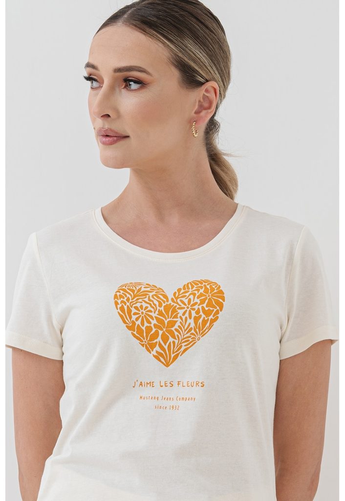 Tricou cu imprimeu Alma-FEMEI/IMBRACAMINTE/Tricouri si maiouri-IMBRACAMINTE/Tricouri si maiouri