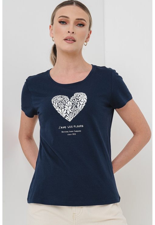 Tricou cu imprimeu Alma-FEMEI/IMBRACAMINTE/Tricouri si maiouri-IMBRACAMINTE/Tricouri si maiouri