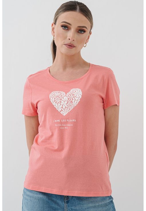 Tricou cu imprimeu Alma-FEMEI/IMBRACAMINTE/Tricouri si maiouri-IMBRACAMINTE/Tricouri si maiouri