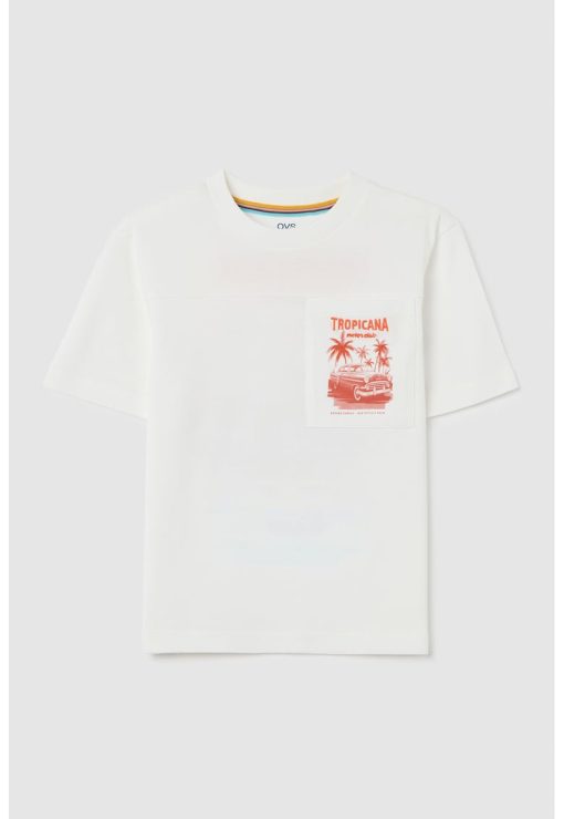 Tricou cu imprimeu cu masini-BAIETI/IMBRACAMINTE/Tricouri si maiouri-IMBRACAMINTE/Tricouri si maiouri