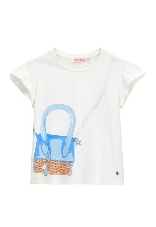 Tricou cu imprimeu grafic-FETE/IMBRACAMINTE/Tricouri si maiouri-IMBRACAMINTE/Tricouri si maiouri