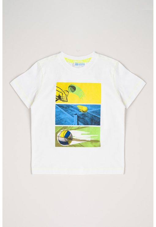 Tricou cu imprimeu grafic-BAIETI/IMBRACAMINTE/Tricouri si maiouri-IMBRACAMINTE/Tricouri si maiouri