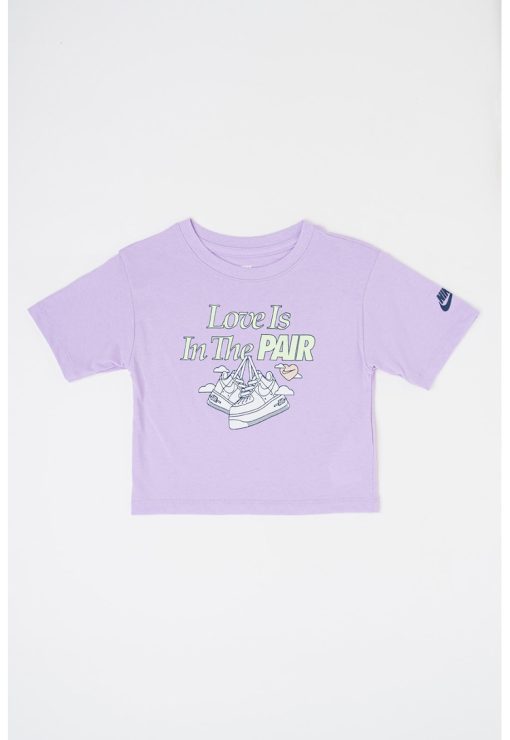 Tricou cu imprimeu grafic-FETE/IMBRACAMINTE/Tricouri si maiouri-IMBRACAMINTE/Tricouri si maiouri