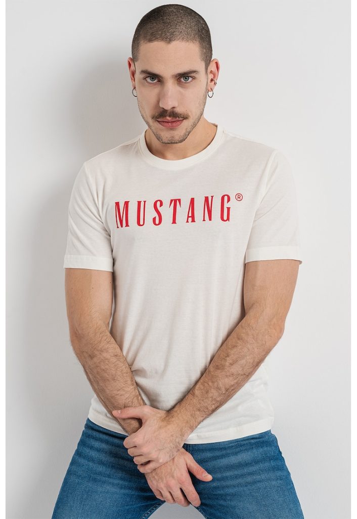 Tricou cu imprimeu logo-BARBATI/IMBRACAMINTE/Tricouri si maiouri-IMBRACAMINTE/Tricouri si maiouri