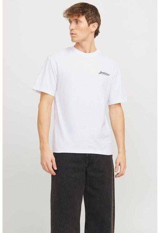 Tricou cu imprimeu logo pe partea din spate-BARBATI/IMBRACAMINTE/Tricouri si maiouri-IMBRACAMINTE/Tricouri si maiouri