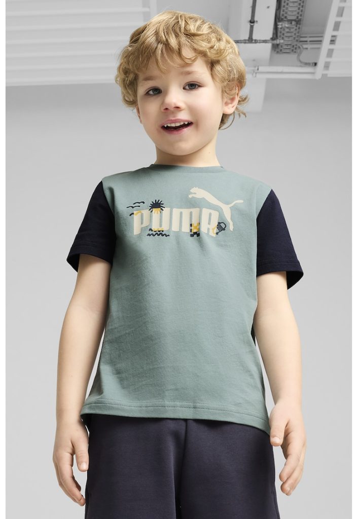 Tricou cu imprimeu logo pe piept-FETE/IMBRACAMINTE/Tricouri si maiouri-IMBRACAMINTE/Tricouri si maiouri