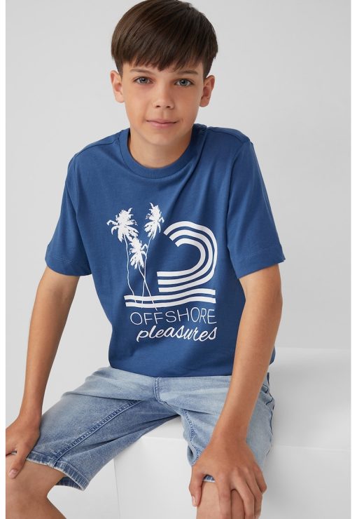 Tricou de bumbac cu design grafic-BAIETI/IMBRACAMINTE/Tricouri si maiouri-IMBRACAMINTE/Tricouri si maiouri