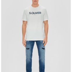 Tricou de bumbac cu imprimeu-BARBATI/IMBRACAMINTE/Tricouri si maiouri-IMBRACAMINTE/Tricouri si maiouri