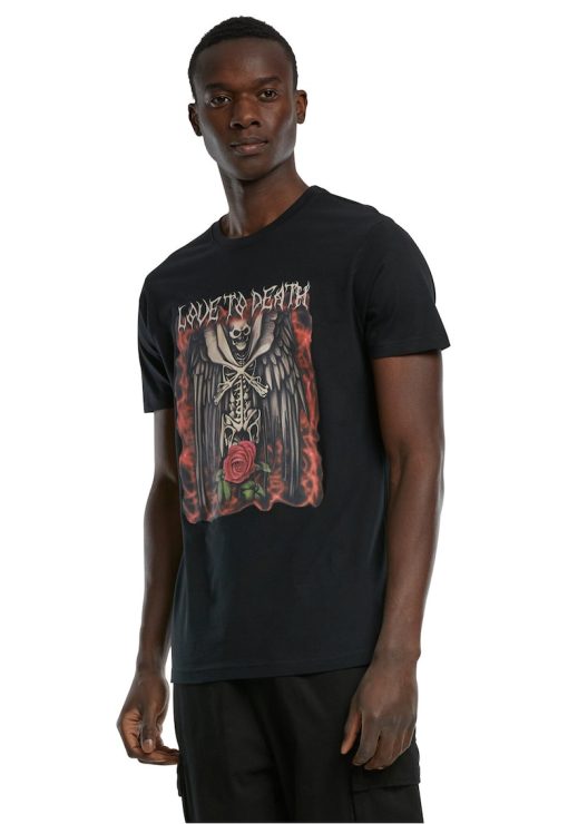 Tricou de bumbac cu imprimeu grafic-BARBATI/IMBRACAMINTE/Tricouri si maiouri-IMBRACAMINTE/Tricouri si maiouri