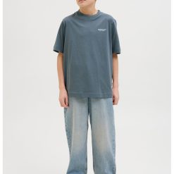 Tricou de bumbac cu imprimeu text-BAIETI/IMBRACAMINTE/Tricouri si maiouri-IMBRACAMINTE/Tricouri si maiouri