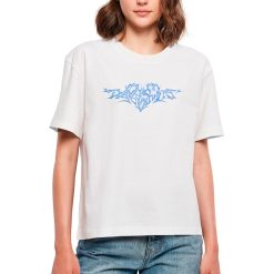 Tricou de bumbac cu imprimeu tribal-FEMEI/IMBRACAMINTE/Tricouri si maiouri-IMBRACAMINTE/Tricouri si maiouri