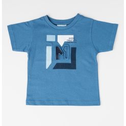 Tricou de bumbac cu model in relief-BAIETI/IMBRACAMINTE/Tricouri si maiouri-IMBRACAMINTE/Tricouri si maiouri