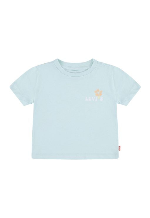 Tricou de bumbac organic cu imprimeu pe partea din spate-FETE/IMBRACAMINTE/Tricouri si maiouri-IMBRACAMINTE/Tricouri si maiouri
