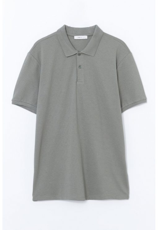 Tricou din amestec de modal cu guler polo-BARBATI/IMBRACAMINTE/Tricouri si maiouri-IMBRACAMINTE/Tricouri si maiouri