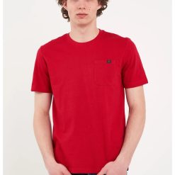 Tricou din bumbac cu buzunar pe piept-BARBATI/IMBRACAMINTE/Tricouri si maiouri-IMBRACAMINTE/Tricouri si maiouri