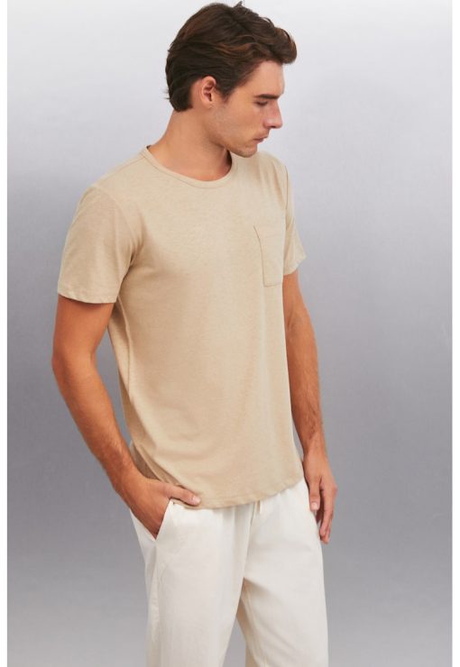 Tricou din bumbac cu buzunar pe piept Conner-BARBATI/IMBRACAMINTE/Tricouri si maiouri-IMBRACAMINTE/Tricouri si maiouri