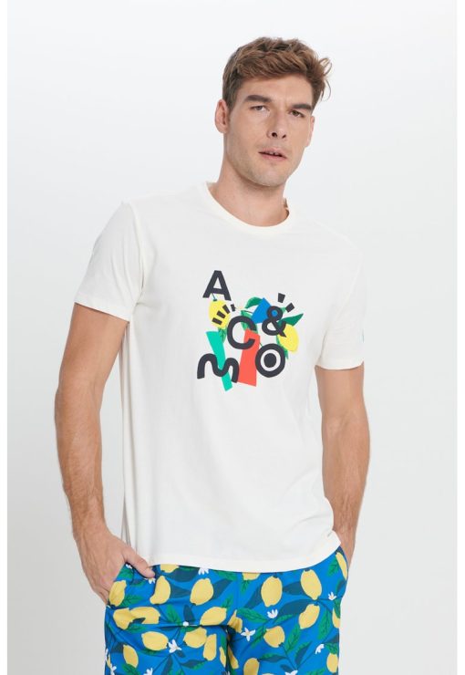 Tricou din bumbac cu imprimeu-BARBATI/IMBRACAMINTE/Tricouri si maiouri-IMBRACAMINTE/Tricouri si maiouri