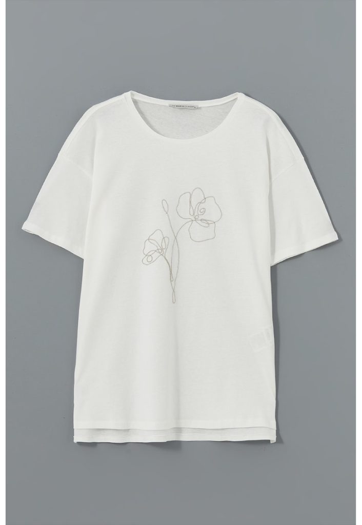 Tricou din bumbac cu imprimeu-FEMEI/IMBRACAMINTE/Tricouri si maiouri-IMBRACAMINTE/Tricouri si maiouri