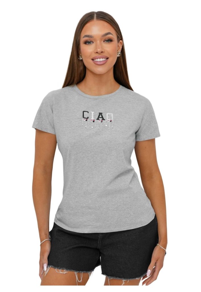 Tricou femei  JS/RJ77542-FEMEI/IMBRACAMINTE/Tricouri si maiouri-IMBRACAMINTE/Tricouri si maiouri