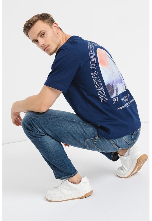 Tricou lejer Roxbury Collage-BARBATI/IMBRACAMINTE/Tricouri si maiouri-IMBRACAMINTE/Tricouri si maiouri