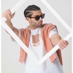 Tricou lejer cu imprimeu grafic-BARBATI/IMBRACAMINTE/Tricouri si maiouri-IMBRACAMINTE/Tricouri si maiouri