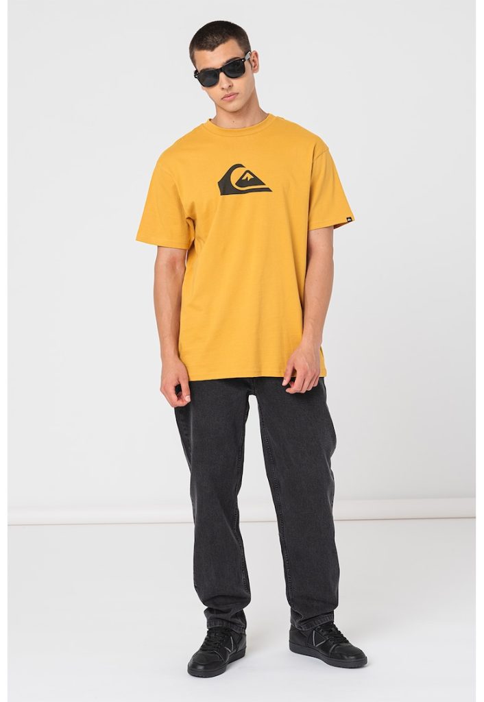 Tricou lejer cu logo-BARBATI/IMBRACAMINTE/Tricouri si maiouri-IMBRACAMINTE/Tricouri si maiouri