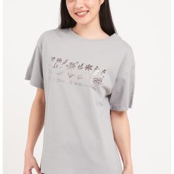 Tricou lejer de bumbac-FEMEI/IMBRACAMINTE/Tricouri si maiouri-IMBRACAMINTE/Tricouri si maiouri