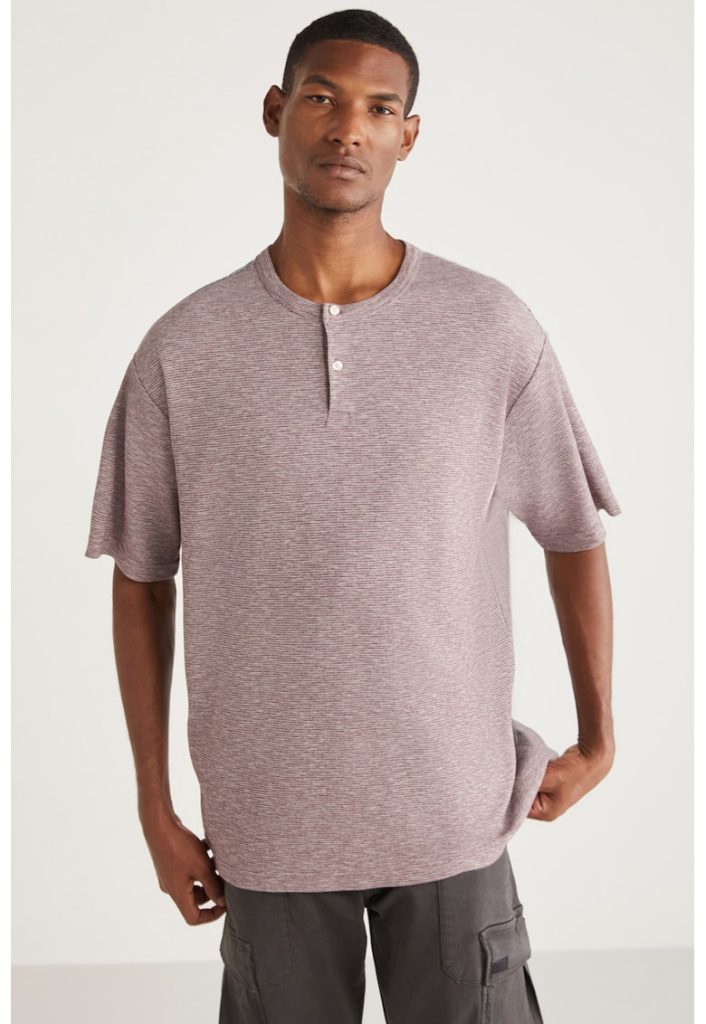 Tricou lejer din bumbac-BARBATI/IMBRACAMINTE/Tricouri si maiouri-IMBRACAMINTE/Tricouri si maiouri