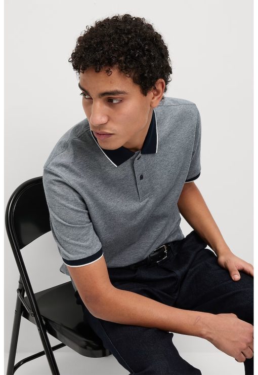 Tricou polo cu croiala regular-fit-BARBATI/IMBRACAMINTE/Tricouri si maiouri-IMBRACAMINTE/Tricouri si maiouri